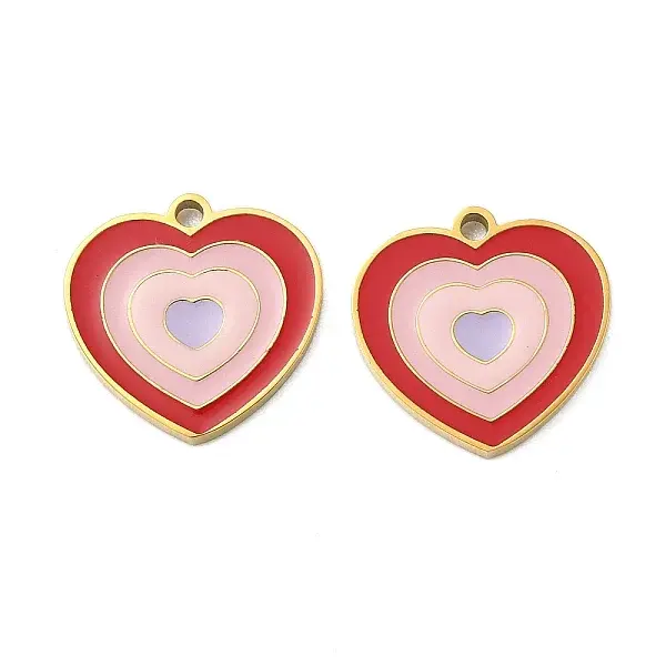 304 Stainless Steel Enamel Pendants