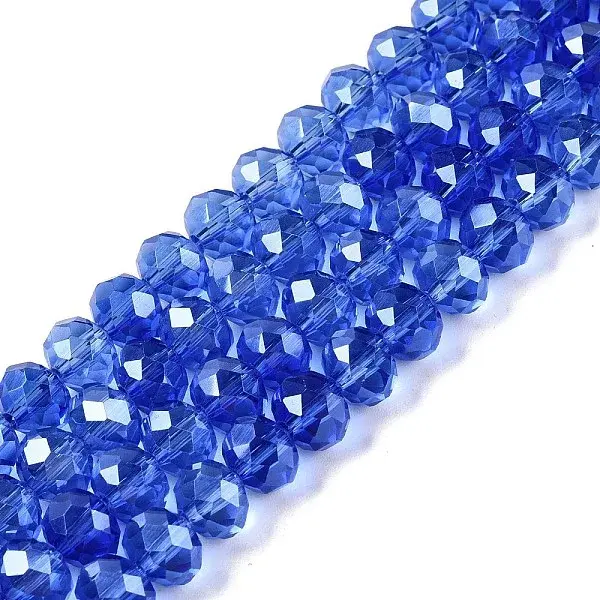 Electroplate Glass Beads Strands