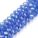 Electroplate Glass Beads Strands