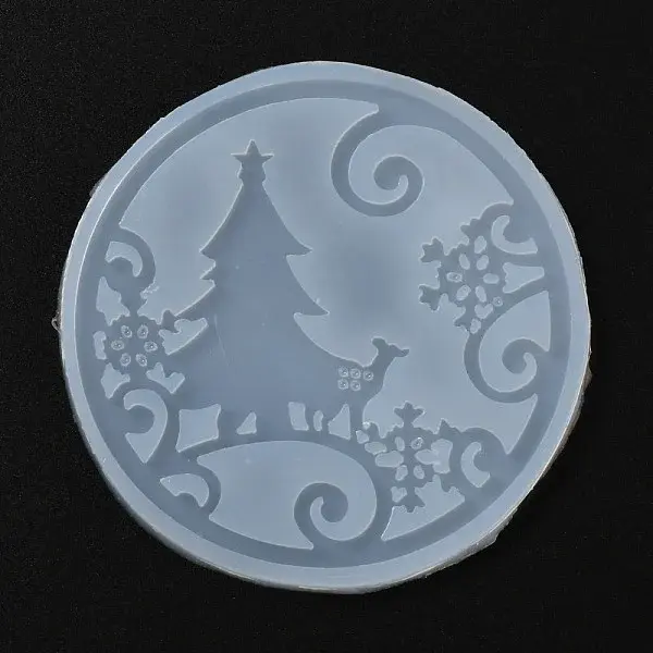 Christmas Coaster Food Grade Silicone Molds