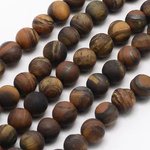Natural Tiger Eye Beads Strands