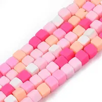 Handmade Polymer Clay Beads Strands