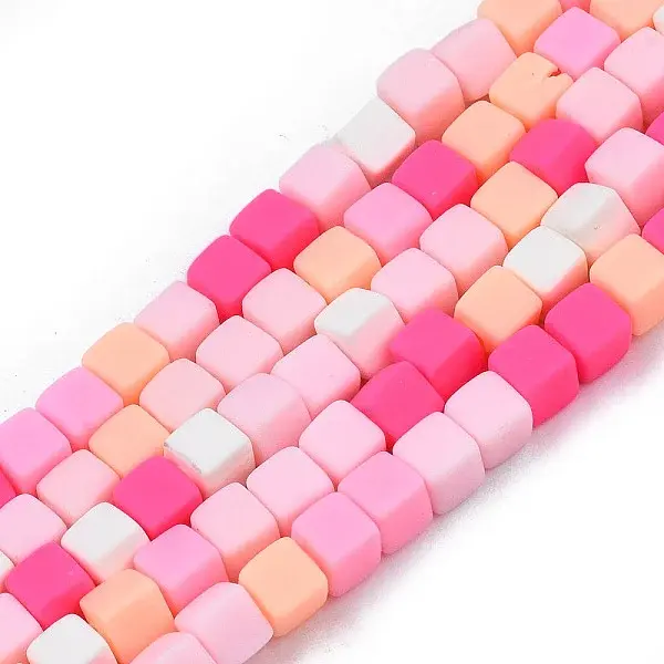 Handmade Polymer Clay Beads Strands