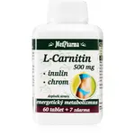 MedPharma L-Carnitin 500mg + Inulin + Chrom tablety pro podporu metabolismu 67 tbl