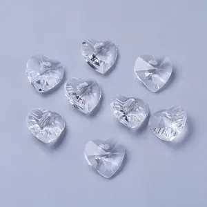 Romantic Valentines Ideas Glass Charms
