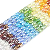 Electroplate Glass Beads Strands