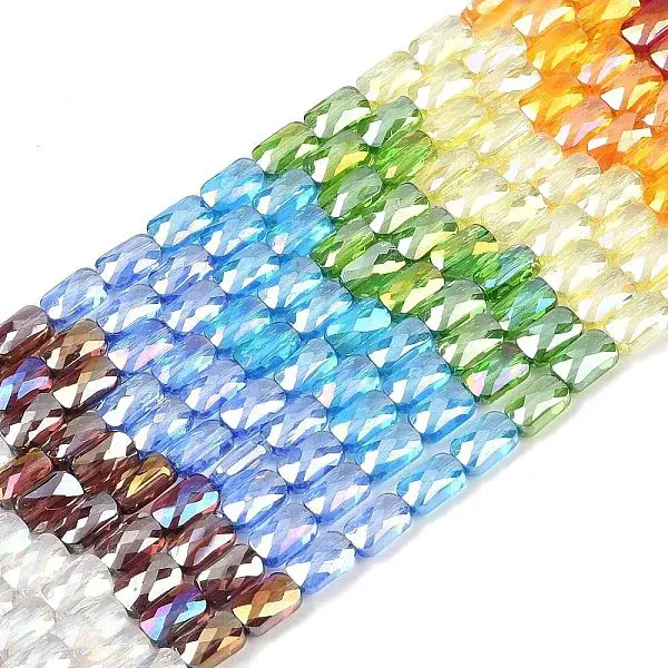 Electroplate Glass Beads Strands
