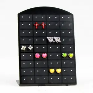 Multi Holes Acrylic Slant Back Earring Display Stands