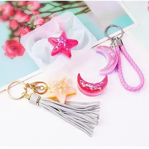 Astronomy Theme Star & Moon Silicone Molds