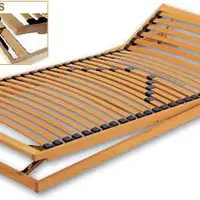 Lamelový polohovací rošt variant flex - 80 x 200 cm