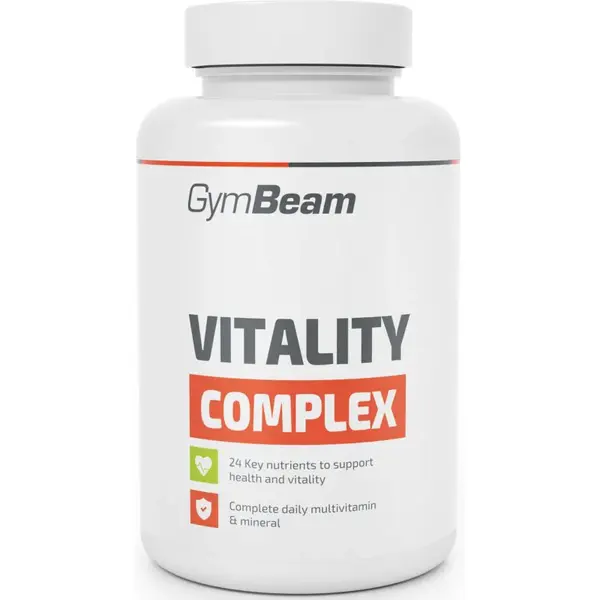 GymBeam Multivitamin Vitality Complex tablety s multivitamínovým komplexem 120 tbl