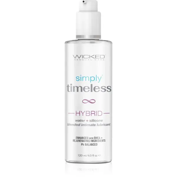 Wicked Simply Timeless Hybrid + DHEA lubrikační gel hybridní 120 ml