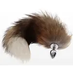 Taboom Luxury Bondage Essentials Foxtail anální kolík brown 41 cm