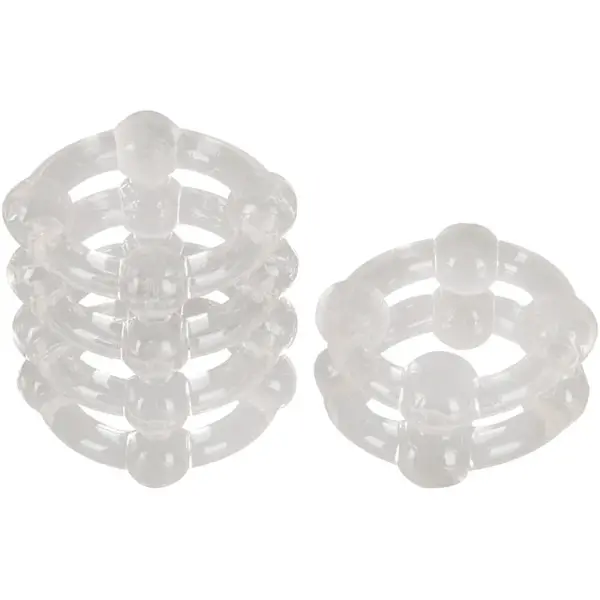 You2Toys Looping sada kroužků na penis transparent 2 ks