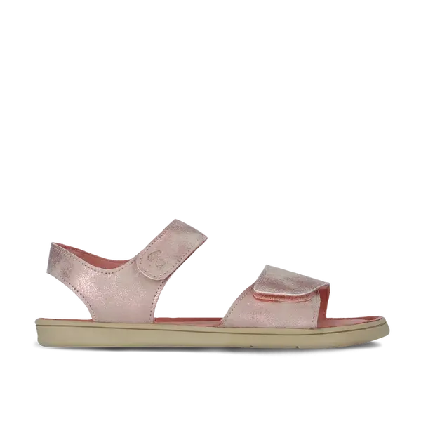 Dětské barefoot sandály Be Lenka Miami Kids - Coral Sparkle