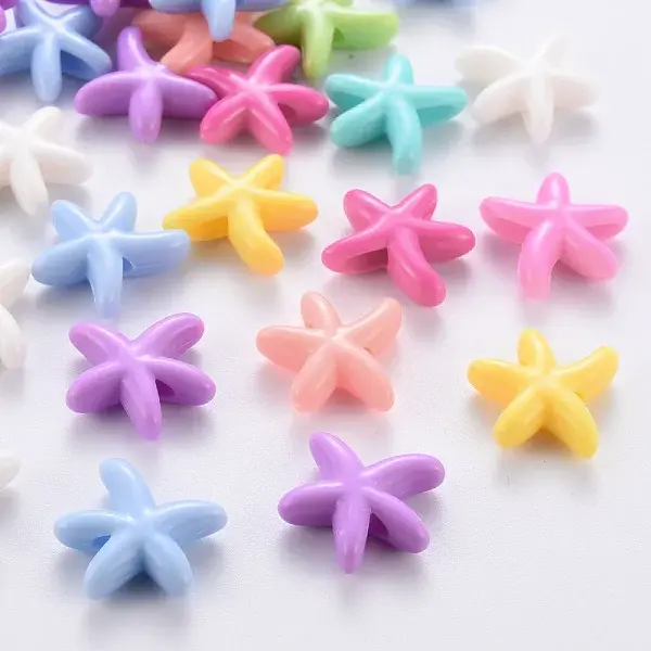 Opaque Acrylic Beads
