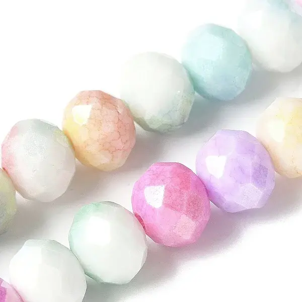 Electroplate Glass Beads Strands
