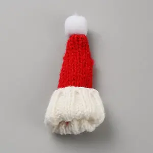 Christmas Theme Handmade Woolen Yarn Knitted Party Decoration