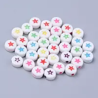Opaque White Acrylic Beads