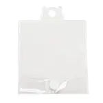 Transparent Plastic Button Bags