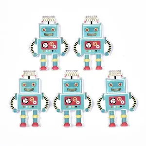 Transparent Printed Acrylic Pendants