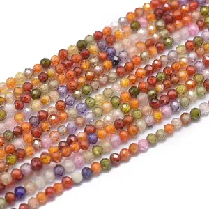Cubic Zirconia Beads Strands