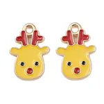 Christmas Alloy Enamel Pendants