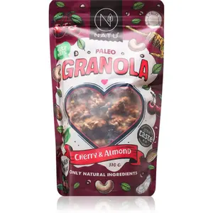 NATU Granola granola príchuť Cherry & Almond 330 g
