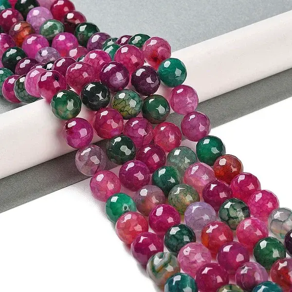 Natural Agate Beads Strands