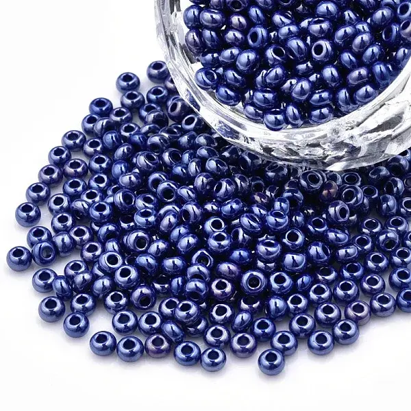 8/0 Czech Opaque Glass Seed Beads