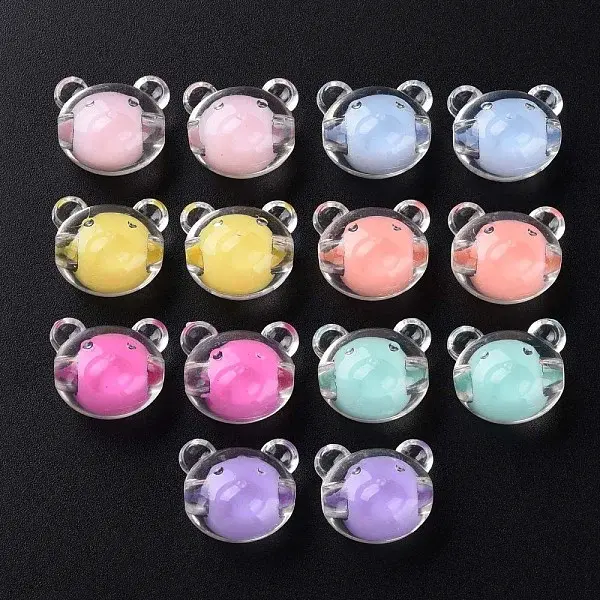 Transparent Acrylic Beads