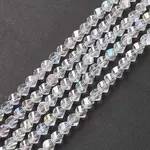 Electroplate Glass Beads Strands