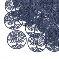 430 Stainless Steel Filigree Pendants