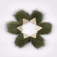 Faux Mink Fur Tassel Pendant Decorations