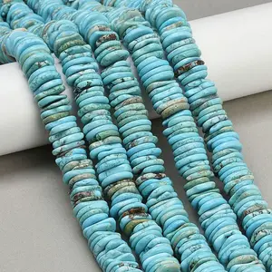 Dyed Natural Magnesite Beads Strands