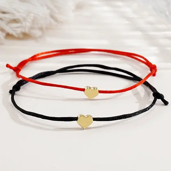 Adjustable Fibre Cord Bracelets
