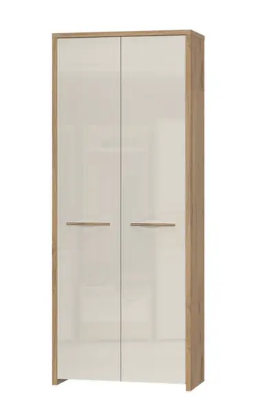 Předsíňová skříň 2d hagop - ořech pacifik/béžová