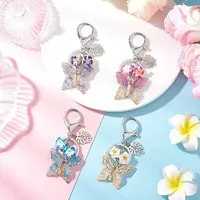 4Pcs Transparent Acrylic Pendant Decorations