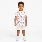 Nike sole food print ss basic tee 98-104 cm
