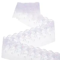 5 Yards Polyester Embroidery Shell Lace Ribbon