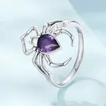 925 Sterling Silver Micro Pave Cubic Zirconia Finger Rings