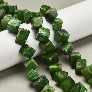 Dyed Natural Agate Beads Strands