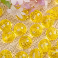 Transparent Acrylic Beads