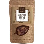 NATU Kokosové chipsy BIO kokosové chipsy v BIO kvalitě příchuť Cocoa 70 g