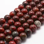 Natural Brecciated Jasper Bead Strands