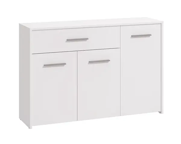 Komoda 3d+1z joel - bílá