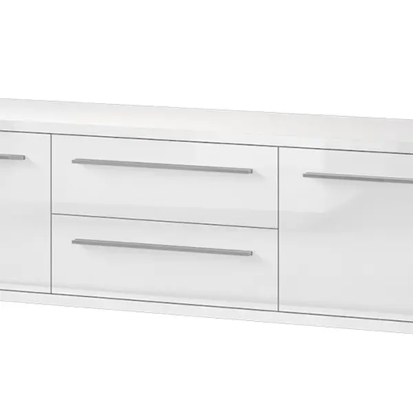 Tv stolík 150 tiana ii - biela