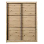 Šatní skříň s posuvnými dveřmi debby 165 - dub artisan