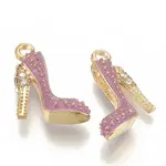 Alloy Enamel Stilettos Pendants