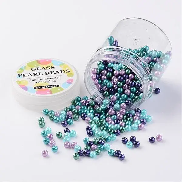 Glass Pearl Bead Sets